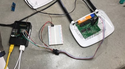 Dumping with Raspberry Pi